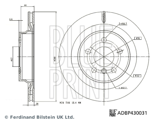 BLUE PRINT ADBP430031 Diğer Diğer Donanım & Parçalar - BMW X1 (F48) uyumlu