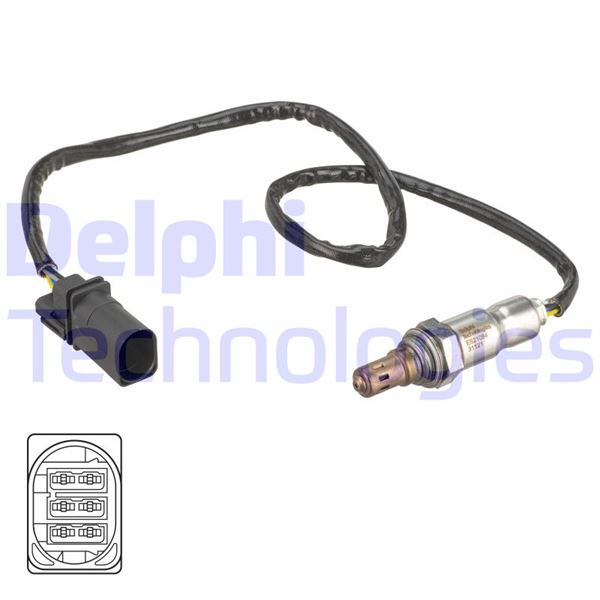DELPHI ES21084-12B1 Emme & Egzoz Sistemi Egzoz Sensörleri - FIAT PANDA (169_) uyumlu