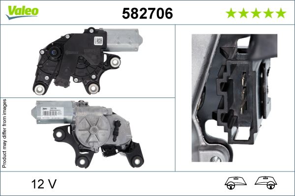 VALEO 582706 Kaporta & Gövde Parçaları Cam Silecek Mekanizması - MERCEDES-BENZ VITO Panelvan/Van (W447) uyumlu