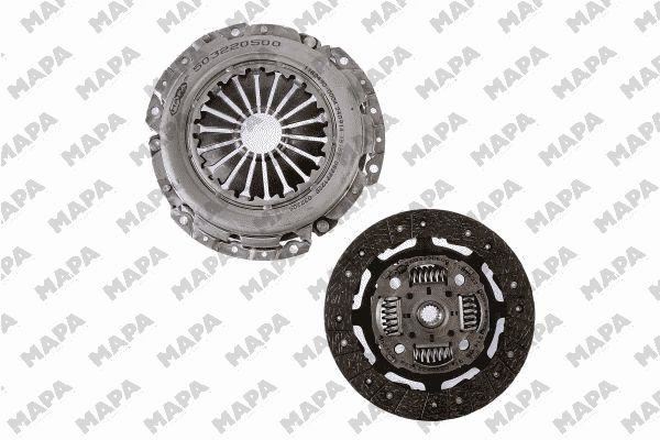 MAPA 004220609 Debriyaj Sistemi Debriyaj Seti - FORD FIESTA IV (JA_, JB_) uyumlu