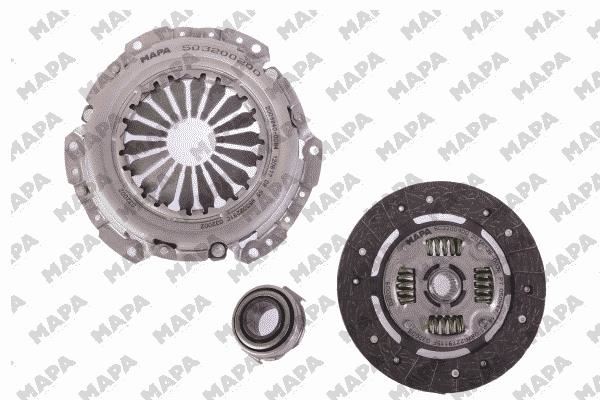 MAPA 011200300 Debriyaj Sistemi Debriyaj Seti - HONDA CIVIC IV Hatchback (EC, ED, EE, EF) uyumlu