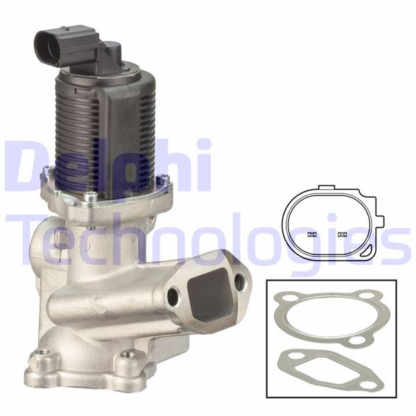 DELPHI EG10642-12B1 Motor EGR Parçaları - FIAT IDEA (350_) uyumlu