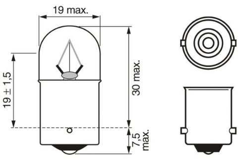 BOSCH 1 987 302 868 Farlar & Aydınlatma Ampuller - SCANIA 3 - series uyumlu