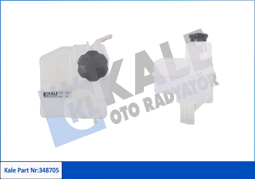 KALE OTO RADYATÖR 348705 Diğer Diğer Donanım & Parçalar - HYUNDAI i30 (GD) uyumlu