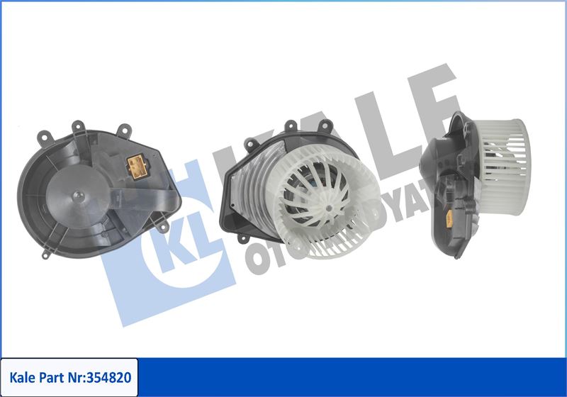 KALE OTO RADYATÖR 354820 İklimlendirme Sistemi Fan Parçaları - AUDI A4 B5 (8D2) uyumlu