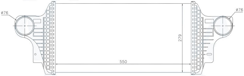 Turbo Radyatörü - IME502068 Ürün Görseli