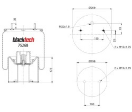 Vibracoustic RML75268C4 Yedek Parça