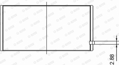 GLYCO 71-4295 STD Motor Piston Kolu - RENAULT TRUCKS MAJOR uyumlu
