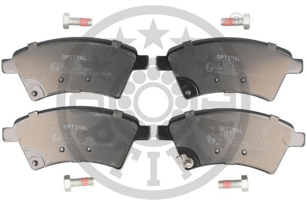 OPTIMAL BP-12359 Fren Sistemleri Fren Balatası - SUZUKI SX4 Sedan (GY, RW) uyumlu