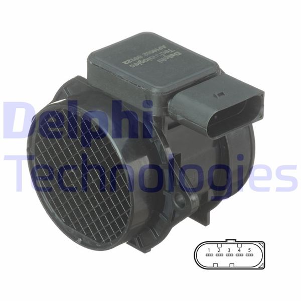 DELPHI AF10502-12B1 Motor Hava Kütle Ölçer (MAF Sensörü) - VOLVO S40 I (644) uyumlu