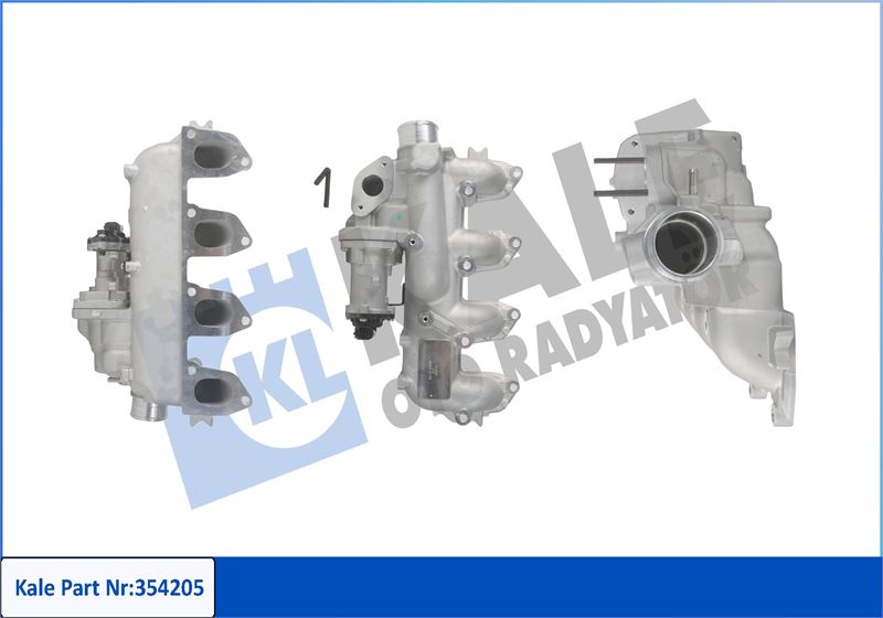 KALE OTO RADYATÖR 354205 Motor EGR Parçaları