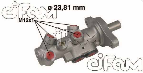 CIFAM 202-295 Fren Sistemleri Ana Fren Merkezi - AUDI A3 (8L1) uyumlu