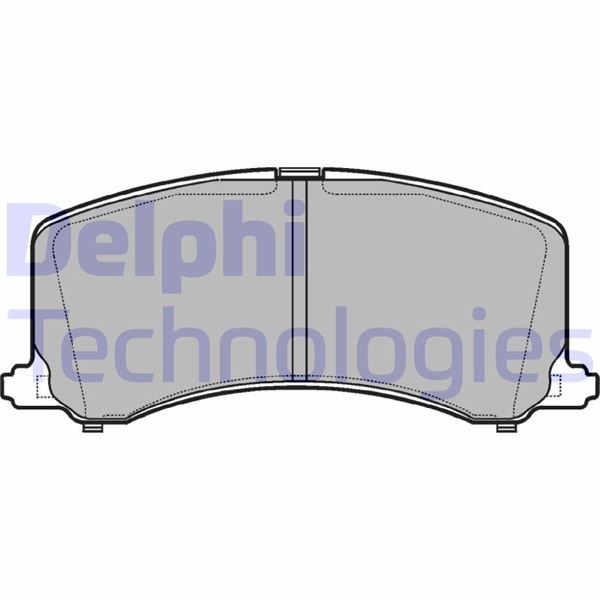 DELPHI LP1014 Fren Sistemleri Fren Balatası - SUZUKI BALENO Hatchback (EG) uyumlu