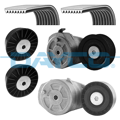 DAYCO KPV105HD Motor Kayış Kasnağı - SCANIA T uyumlu