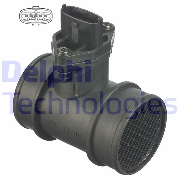 DELPHI AF10272-12B1 Motor Hava Kütle Ölçer (MAF Sensörü) - OPEL MERIVA A MPV (X03) uyumlu