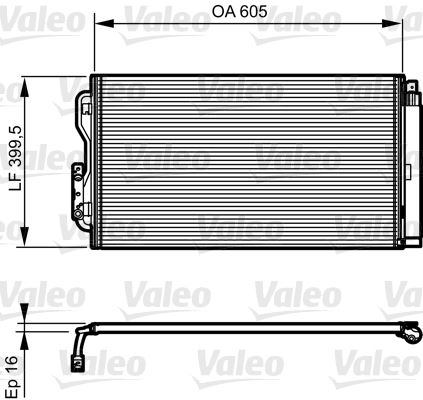 VALEO 814191 İklimlendirme Sistemi Klima Radyatörü - BMW 1 (F20) uyumlu