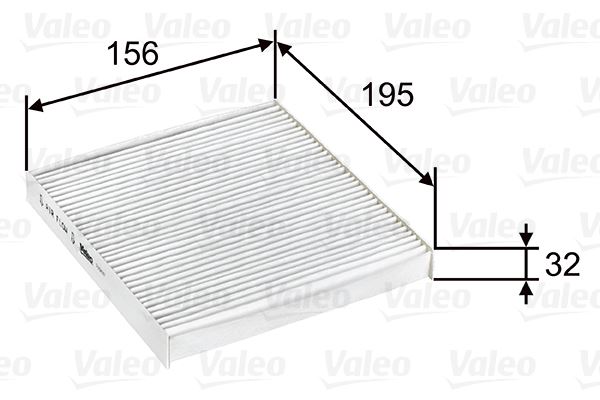 VALEO 715637 İklimlendirme Sistemi Polen Filtresi - DAIHATSU SIRION (M3_) uyumlu