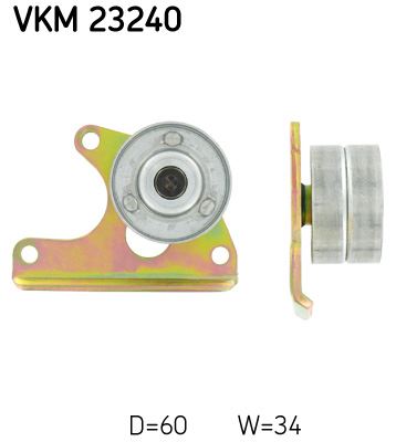SKF VKM 23240 Motor Yönlendirme & Kılavuz Makarası - CITROËN VISA uyumlu