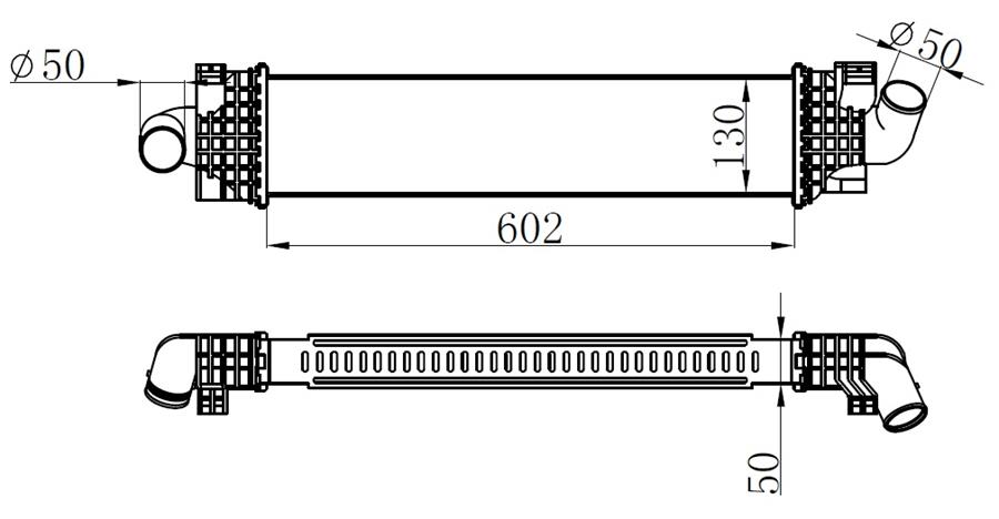 Turbo Radyatörü - IFR001050 Ürün Görseli
