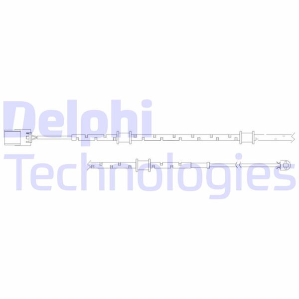 DELPHI LZ0252 Fren Sistemleri Aşınma Göstergesi - JAGUAR XF SPORTBRAKE (X250) uyumlu