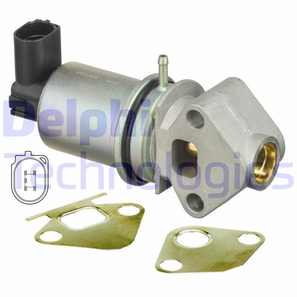 DELPHI EG10408-12B1 Motor EGR Parçaları - VW POLO III (6N1) uyumlu