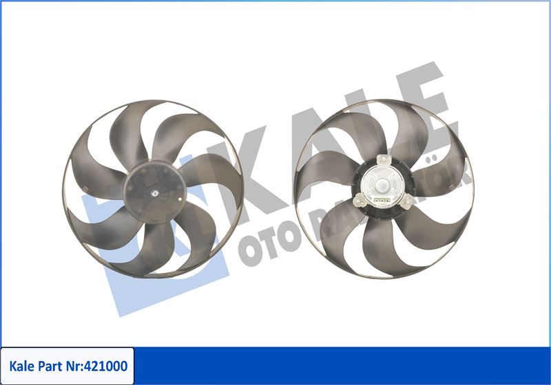 KALE OTO RADYATÖR 421000 Soğutma Sistemi Fan - VW POLO III (6N1) uyumlu