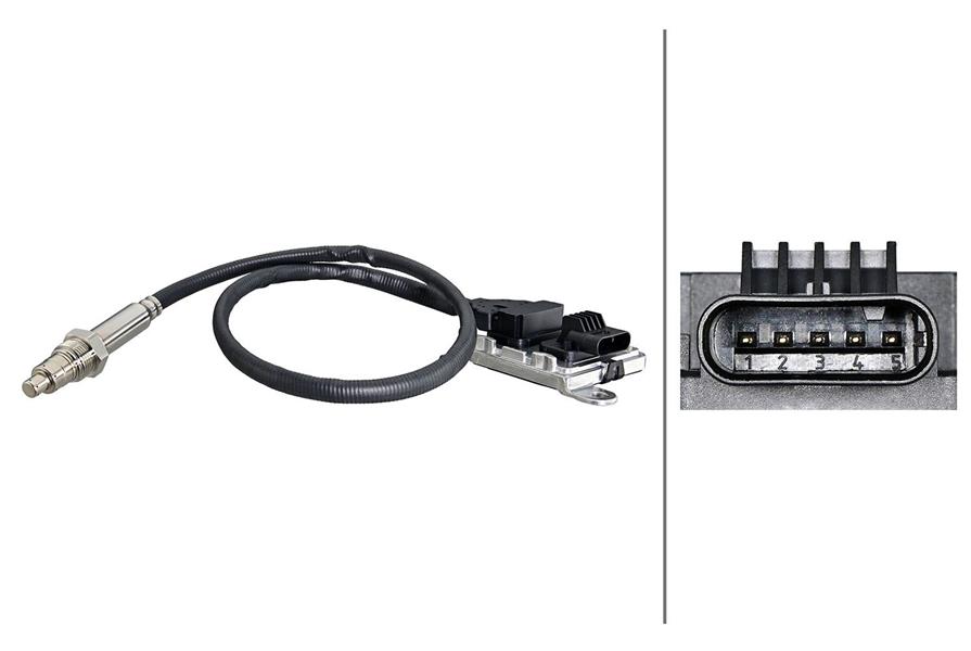 HELLA 6PN 358 307-161 Emme & Egzoz Sistemi Egzoz Sensörleri - MERCEDES-BENZ V-SERISI (W447) uyumlu