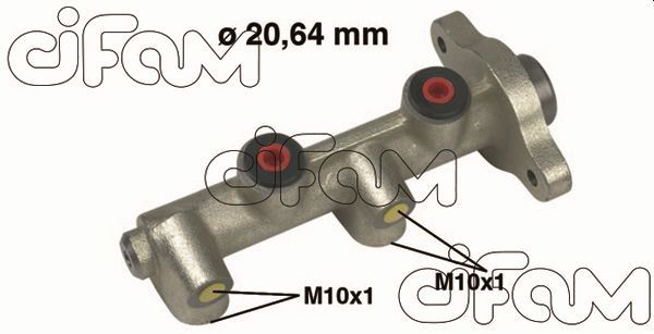 CIFAM 202-118 Fren Sistemleri Ana Fren Merkezi - OPEL KADETT D (31_-34_, 41_-44_) uyumlu