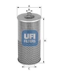 UFI 26.611.00 Yakıt Sistemi Yakıt Filtresi - KRAMER KL-Serie uyumlu