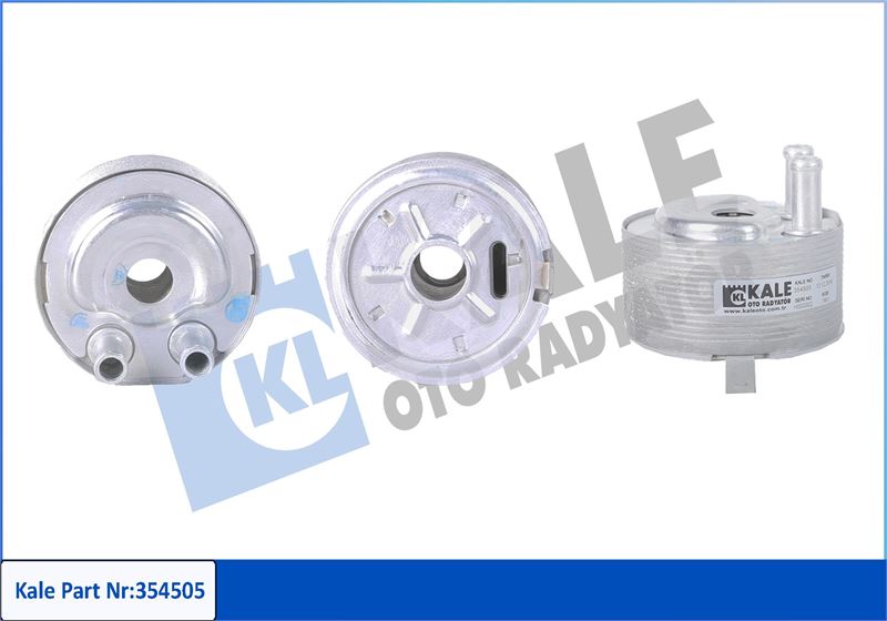 KALE OTO RADYATÖR 354505 Motor Yağ Soğutucusu - NISSAN PATHFINDER III (R51) uyumlu