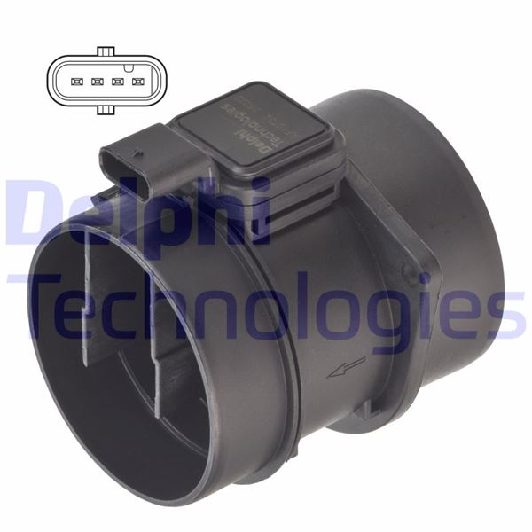 DELPHI AF10732-12B1 Motor Hava Kütle Ölçer (MAF Sensörü) - MERCEDES-BENZ C-SERISI (W204) uyumlu