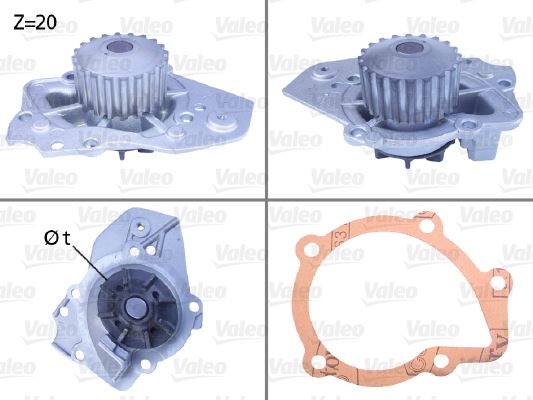 VALEO 506011 Motor Devirdaim - PEUGEOT 205 I (741A/C) uyumlu