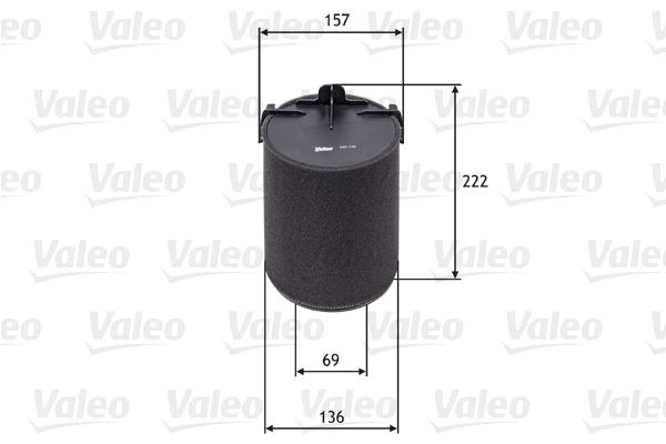 VALEO 585742 Motor Hava Filtresi - VW PASSAT B7 (362) uyumlu