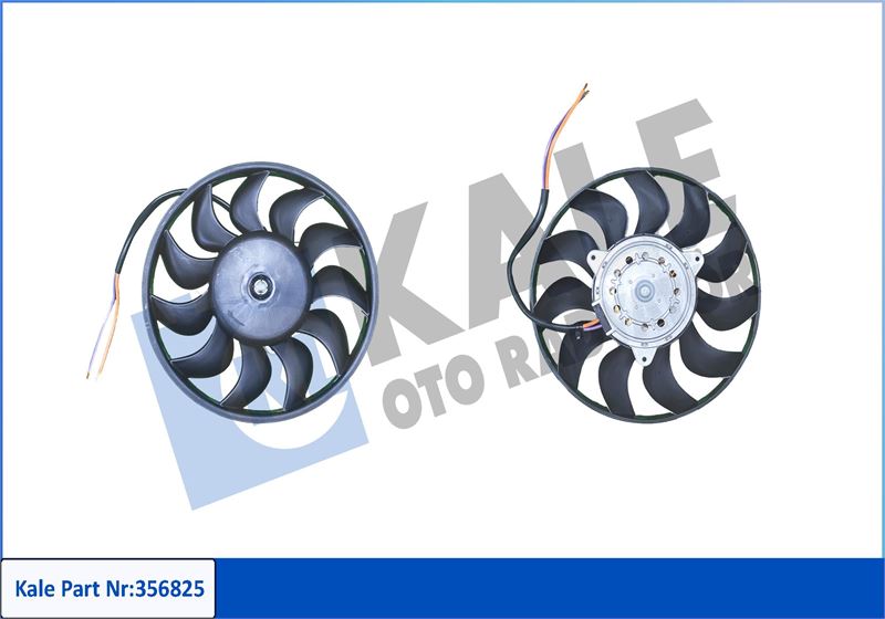 KALE OTO RADYATÖR 356825 Soğutma Sistemi Fan - AUDI A6 C6 (4F2) uyumlu