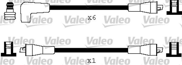 VALEO 346188 Ateşleme Sistemi Ateşleme Kablosu - JAGUAR XJ uyumlu