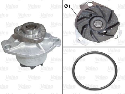 VALEO 506484 Motor Devirdaim - VW PASSAT B3/B4 (3A2, 35I) uyumlu
