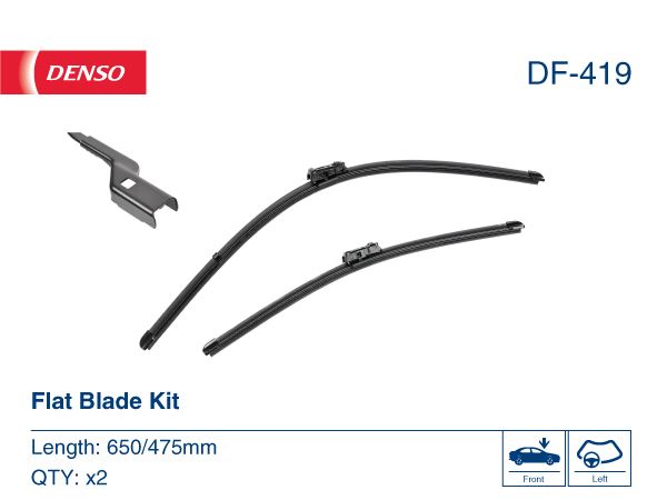 DENSO DF-419 Kaporta & Gövde Parçaları Cam Silecek Mekanizması - BMW 2 Active Tourer (F45) uyumlu