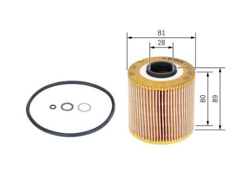 BOSCH 1 457 429 760 Motor Yağ Filtresi - BMW 3 (E30) uyumlu