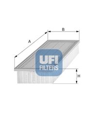 UFI 30.889.00 Motor Hava Filtresi - FIAT RITMO (138_) uyumlu