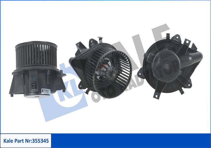 KALE OTO RADYATÖR 355345 İklimlendirme Sistemi Fan Parçaları - FIAT DOBLO Kasa/büyük limuzin (223_) uyumlu