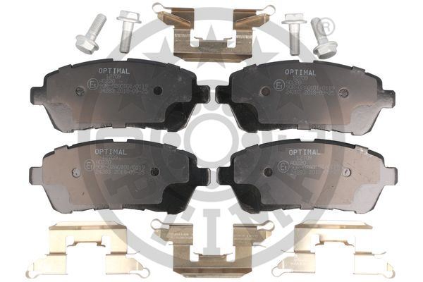 OPTIMAL BP-12709 Fren Sistemleri Fren Balatası - FORD FIESTA VI (CB1, CCN) uyumlu