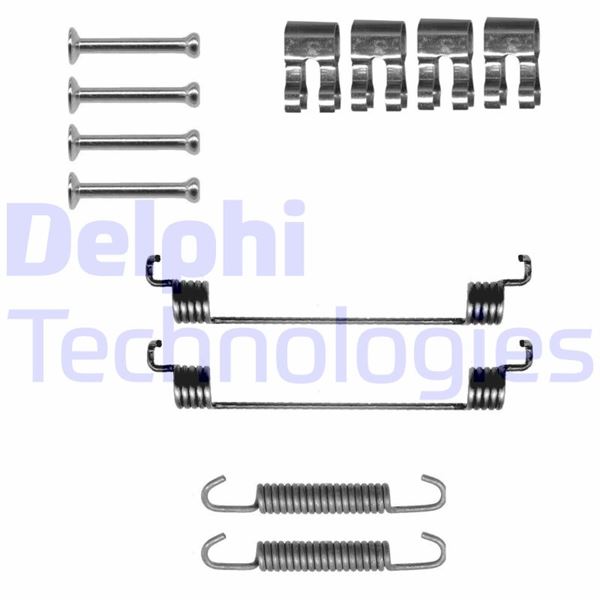 DELPHI LY1267 Fren Sistemleri Fren Kampanası - FIAT 500 C (312_) uyumlu