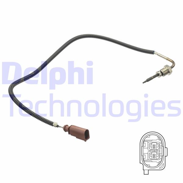 DELPHI TS30173 Emme & Egzoz Sistemi Egzoz Sensörleri - VW MULTIVAN T5 (7HM, 7HN, 7HF, 7EF, 7EM, 7EN) uyumlu