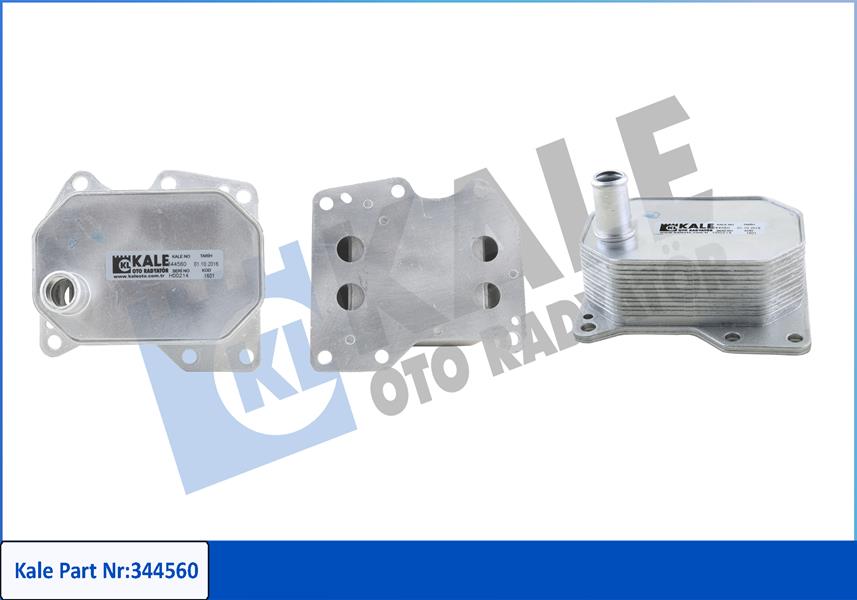 KALE OTO RADYATÖR 344560 Motor Yağ Soğutucusu - FORD TRANSIT Minibüs/Otobüs (FD_ _, FB_ _, FS_ _, FZ_ _, FC_ _) uyumlu