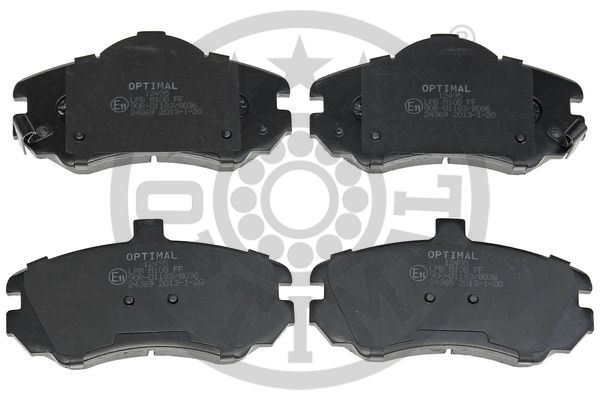 OPTIMAL BP-12495 Fren Sistemleri Fren Balatası - HYUNDAI ELANTRA III (XD) uyumlu