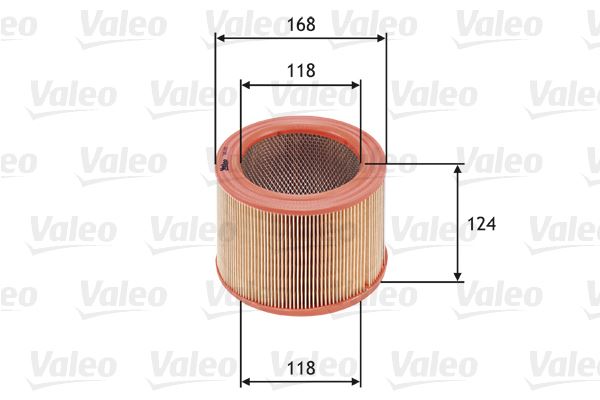 VALEO 585621 Motor Hava Filtresi - CITROËN C15 Kasa/büyük limuzin (VD_) uyumlu