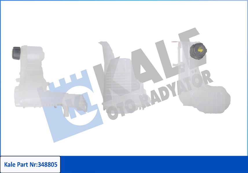 KALE OTO RADYATÖR 348805 Soğutma Sistemi İmbusat Deposu - RENAULT LAGUNA III (BT0/1) uyumlu