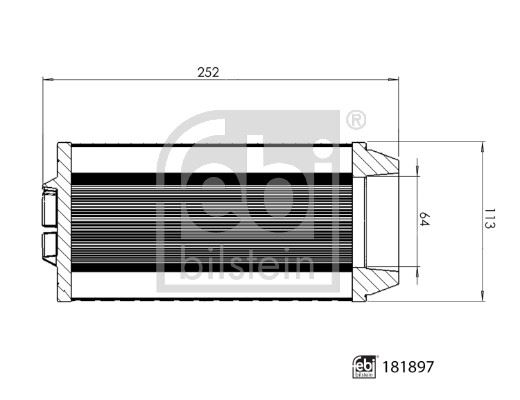 FEBI BILSTEIN 181897 Motor Hava Filtresi