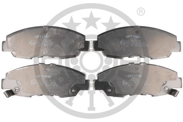 OPTIMAL BP-10133 Fren Sistemleri Fren Balatası - HONDA CIVIC V Coupe (EJ) uyumlu