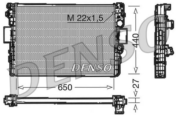 Su Radyatörü - DENSO - DRM12003 Ürün Görseli